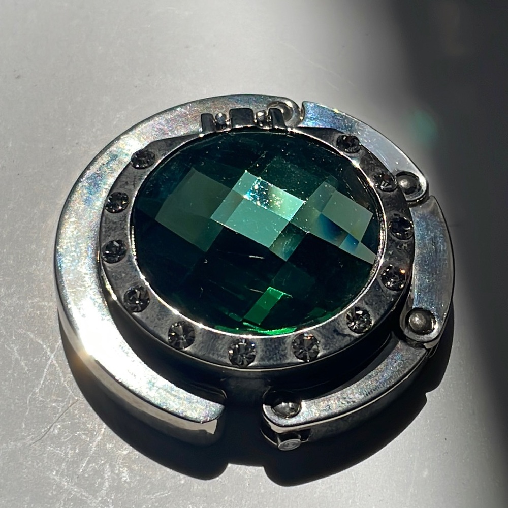 Handbag Hook Mirror Birthstone Series May